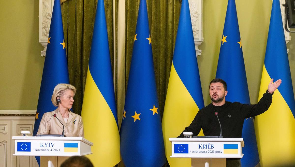 Von der Leyen sieht Ukraine auf dem Weg zu EU-Beitrittsverhandlungen