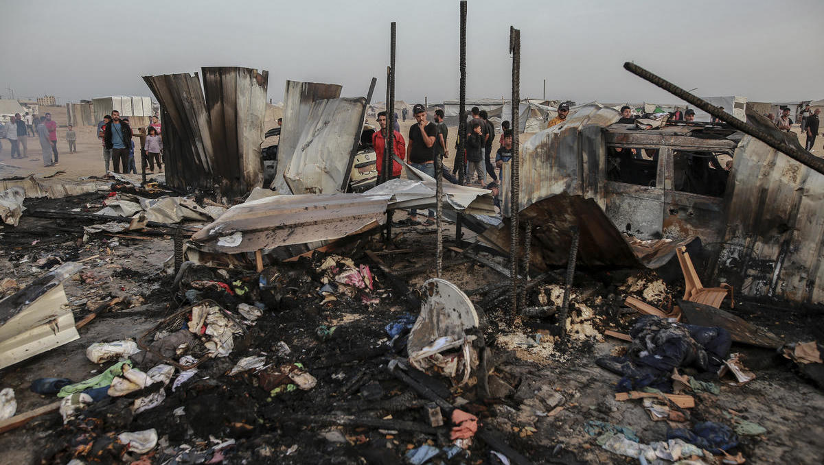 Entsetzen und Empörung nach Luftangriff Israels in Rafah mit 45 Toten