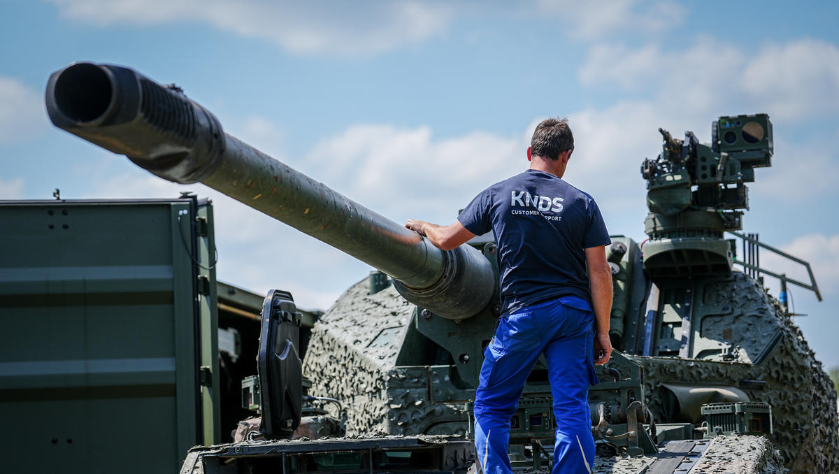 Radhaubitze RCH 155: Ukraine wäre ohne deutsche Verteidigungswaffen chancenlos