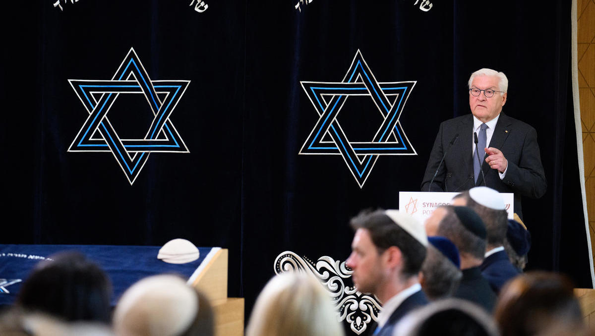Bundespräsident Steinmeier beteuert: Deutschland bleibt für Juden ein Zuhause