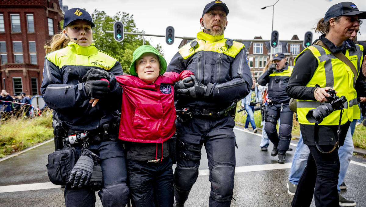 Was macht eigentlich Greta? Ordentlich Rabatz - und wird deshalb abgeführt