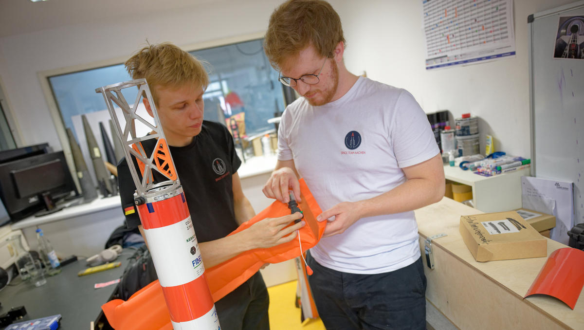 Vision Weltraumbahnhof - Studenten entwickeln Rakete 