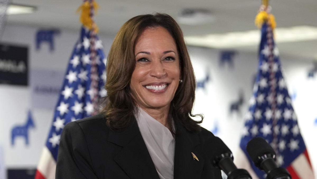 US-Wahlkampf: Kamala Harris startet mit Rückenwind gegen Trump