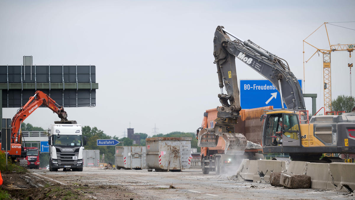 Infrastruktur-Großaufträge stabilisieren Bauindustrie