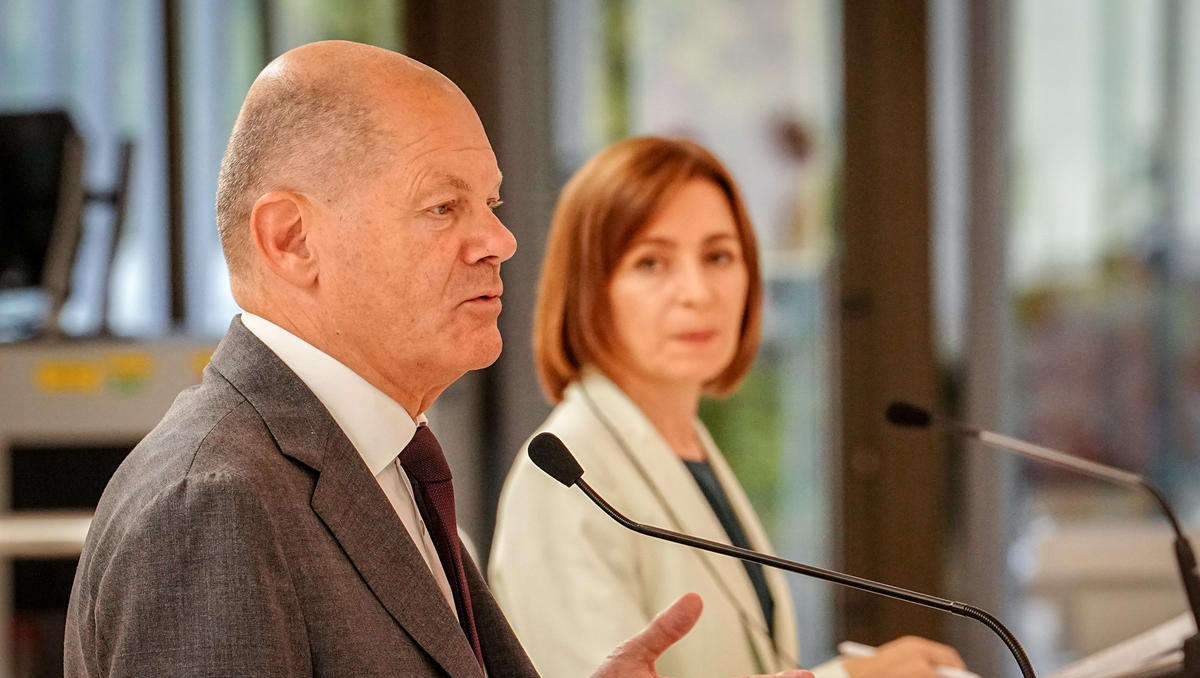 Scholz sichert der Ukraine fortwährende Hilfe zu