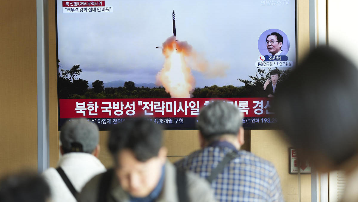 Konflikt zwischen Nord- und Südkorea: Nordkorea testet erstmals seit 2023 Interkontinentalrakete