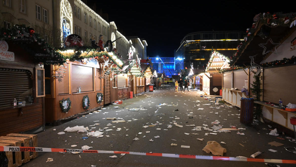 Magdeburg: Anschlag auf Weihnachtsmarkt  - fünf Tote, 200 Verletzte - Verdächtiger ist verwirrter Islam-Gegner 