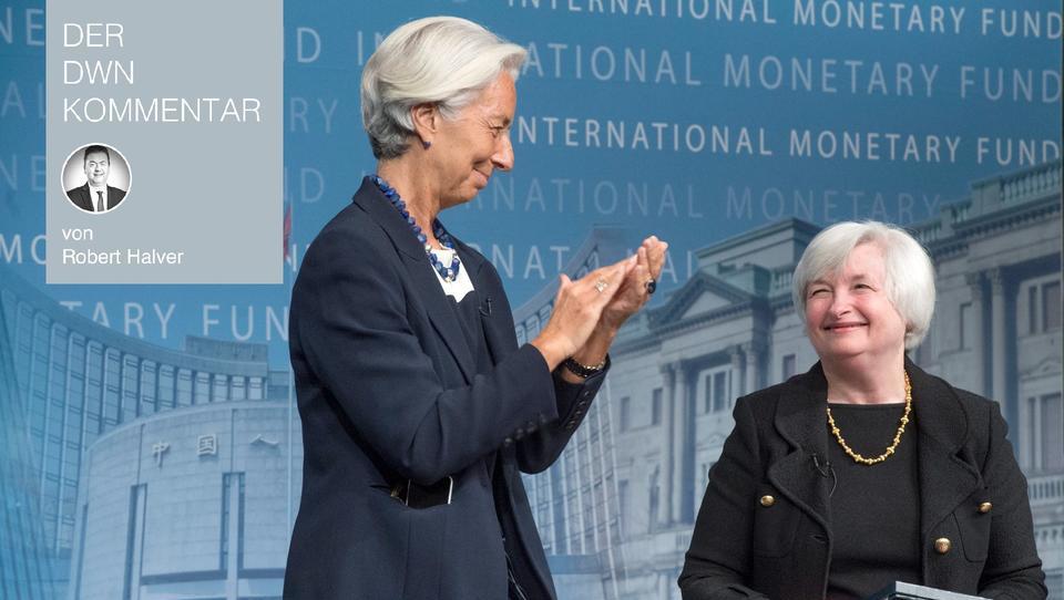 Aktionäre müssten Lagarde und Yellen wie Heilige verehren