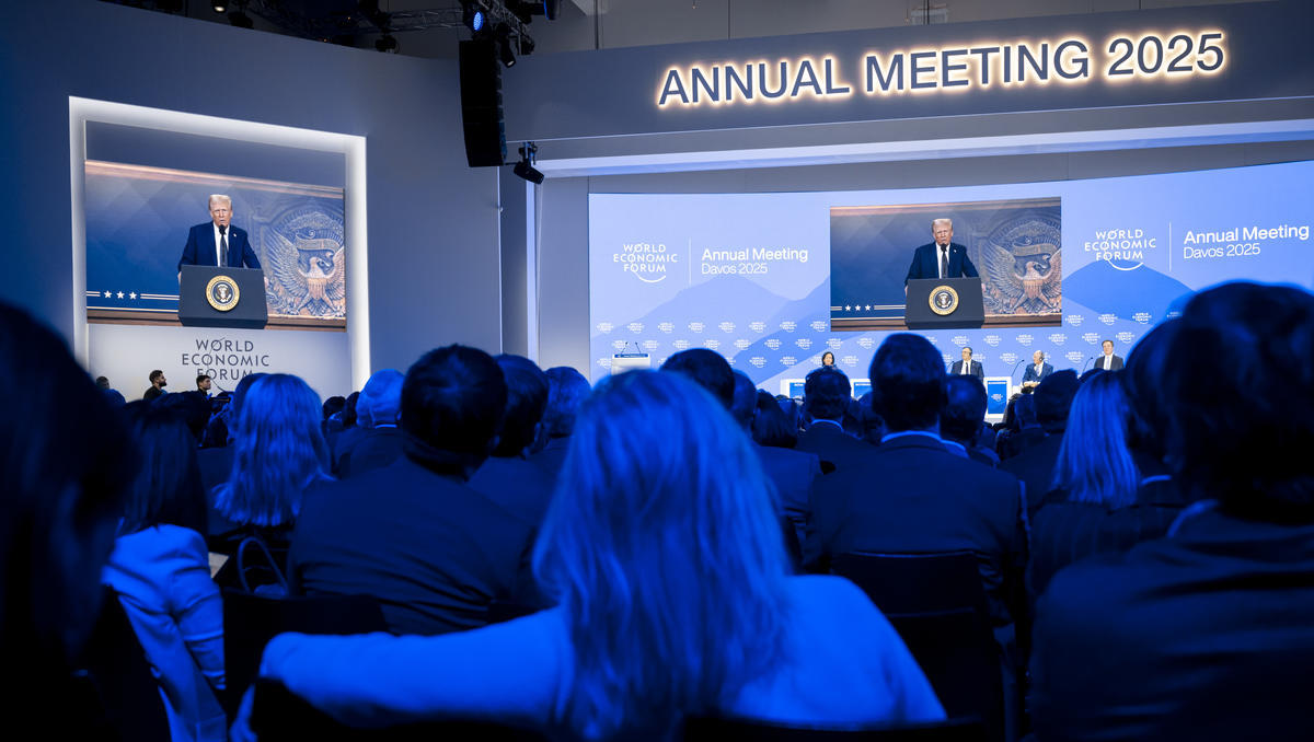 Weltwirtschaftsforum in Davos beendet: Wie Trump das WEF-Treffen dominierte