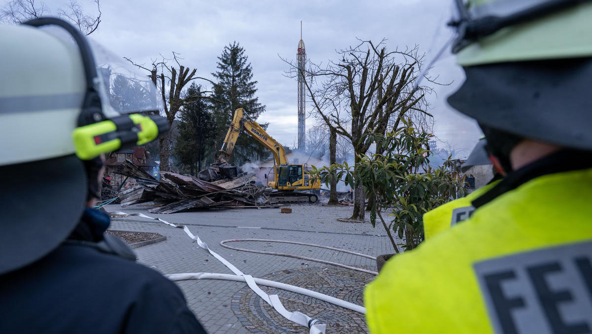 Freizeitpark Geiselwind: Brand in bayrischem Vergnügungspark kurz vor Saisonbeginn