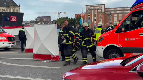 Messerangriff in Hamburg: Mehrere Schwerverletzte am Hamburger Hauptbahnhof