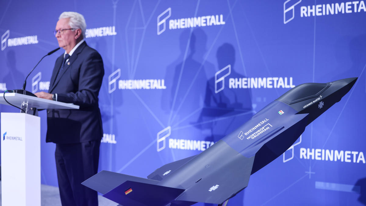 Neues Werk für NATO-Kampfjet: Rheinmetall startet Produktion in NRW