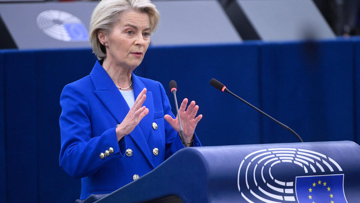 Von der Leyen wirft Russland hybriden Krieg gegen EU vor