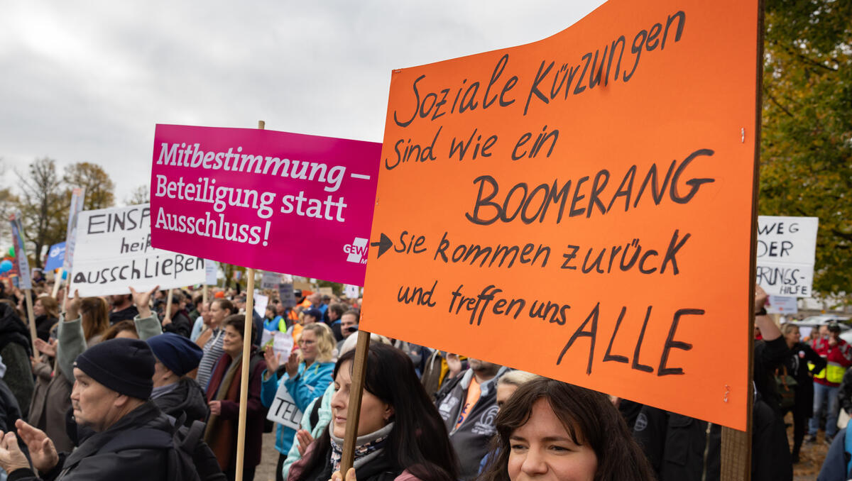 Milliardenschwere Sparpläne: Sozialsektor schlägt Alarm