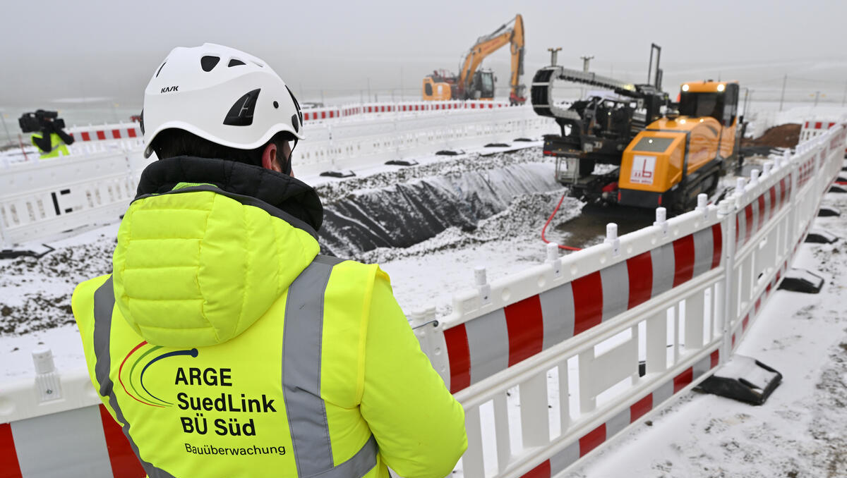 Großprojekt Suedlink: Baubeginn trotz jahrelanger Debatten
