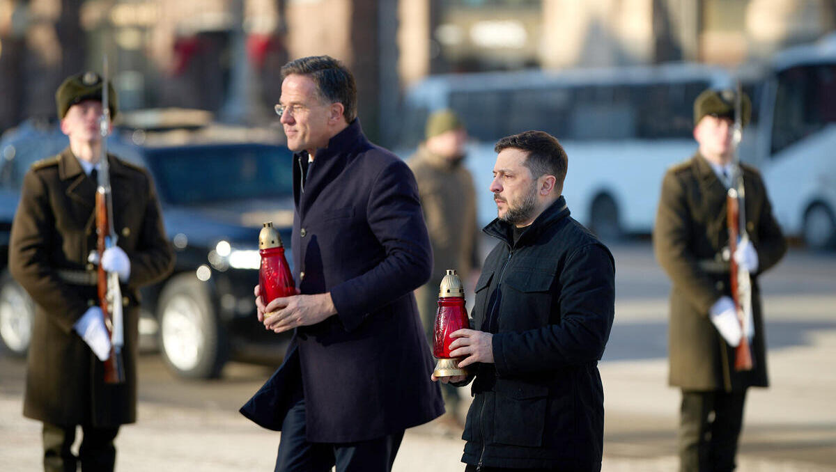 Nato-Generalsekretär Rutte zu Besuch in Kiew