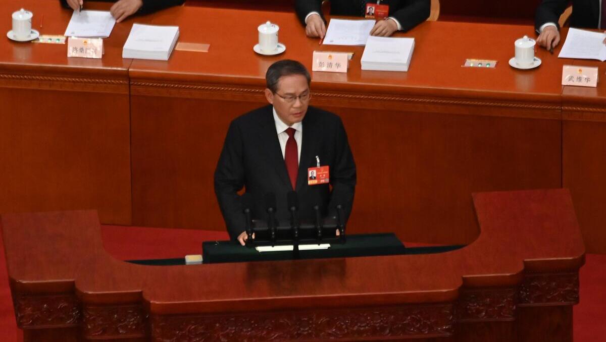 China: Niedrigstes Wachstumsziel seit mehr als drei Jahrzehnten