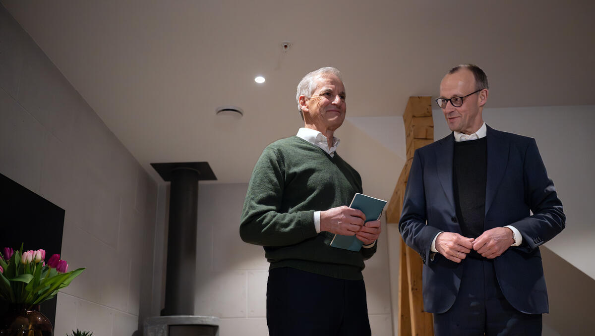 Mission am Polarkreis: Warum der Kanzler den hohen Norden besucht