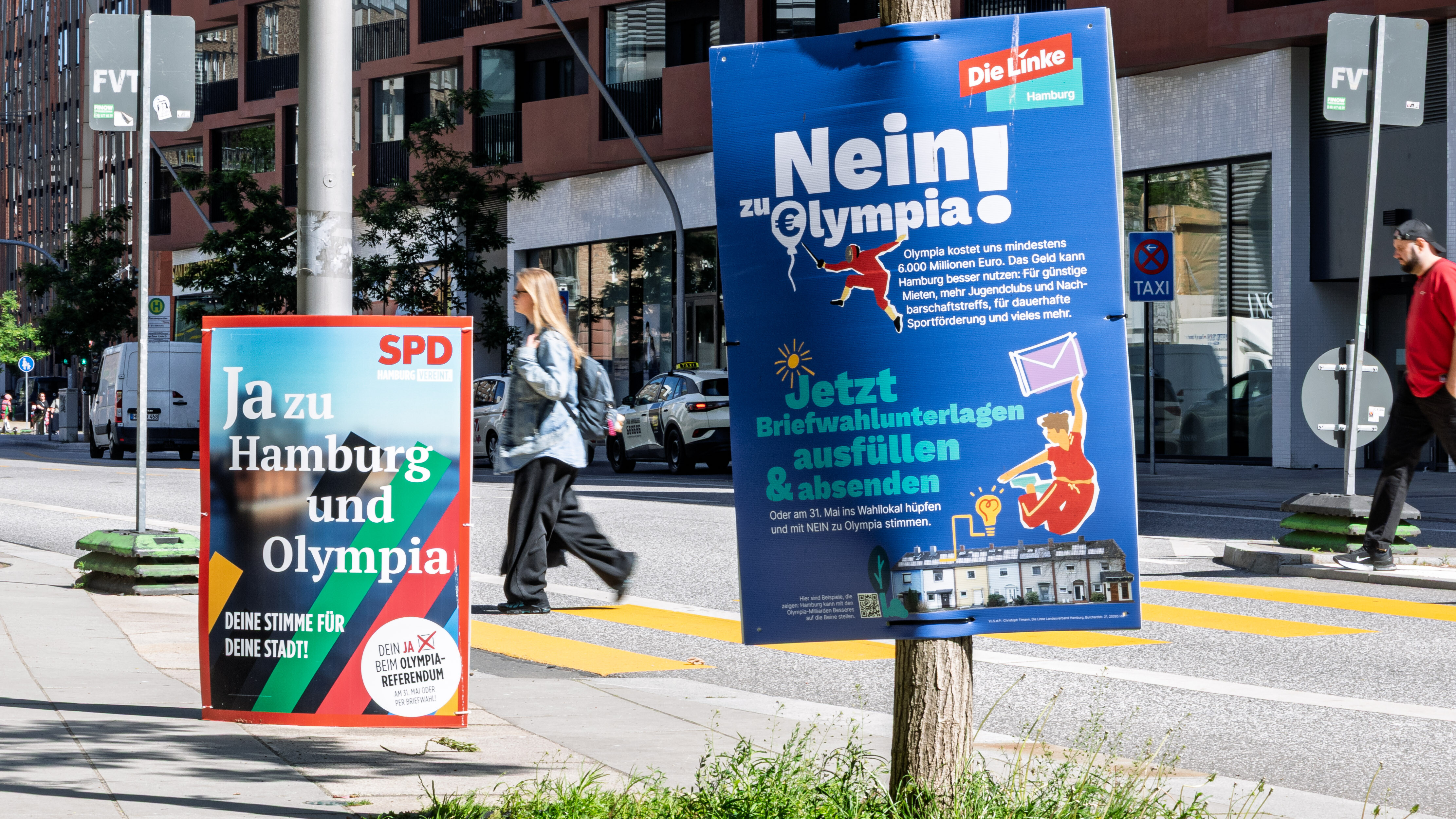 Olympia-Votum an der Elbe: Zitterpartie vor dem wegweisenden Referendum