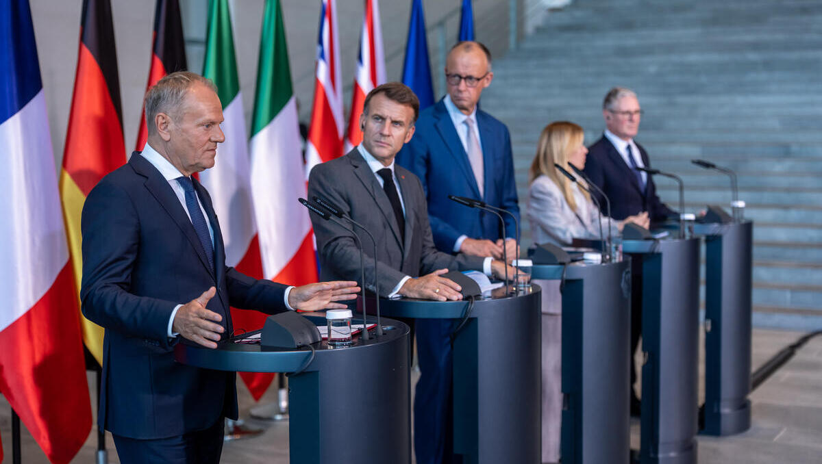 Gipfeltreffen E5: Europäer sichern Ukraine anhaltende Unterstützung zu