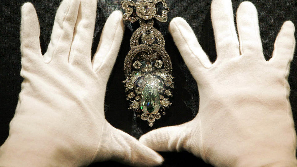 Leihgabe an New York könnte weltberühmten Grünen Dresdner Diamanten vor Diebstahl gerettet haben