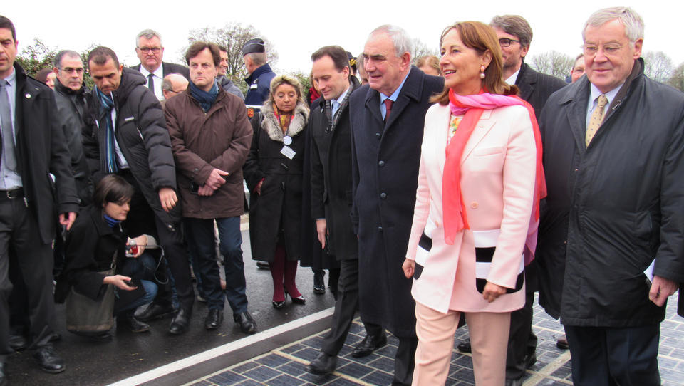 Frankreichs Energieprojekt der Solarstraße floppt