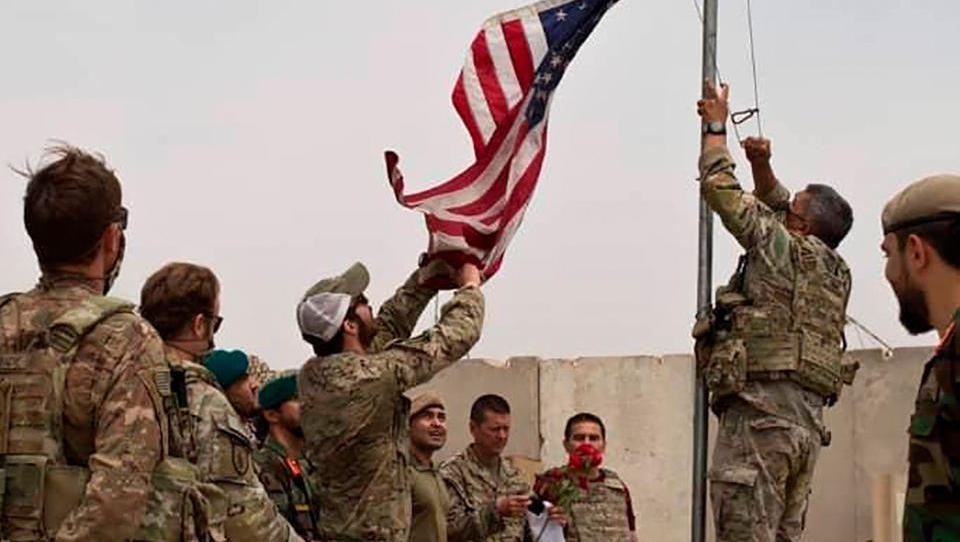 US-Truppen ziehen aus Afghanistan ab, Taliban erobern weitere Gebiete