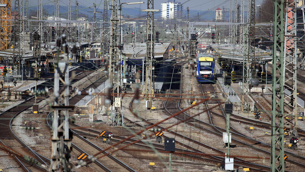 Explosion am Augsburger Hauptbahnhof