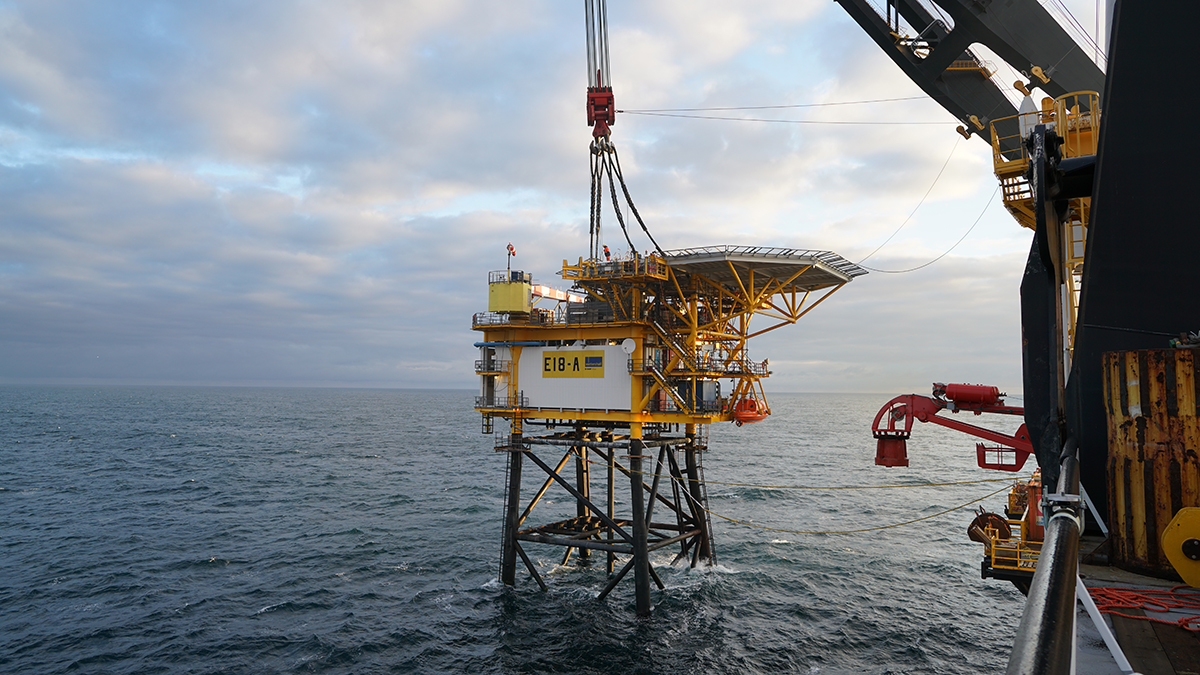 Wintershall und Gazprom beginnen mit Gasförderung in der Nordsee