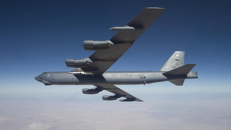 US-Luftwaffe setzt erstmals B-52-Bomber in Syrien ein