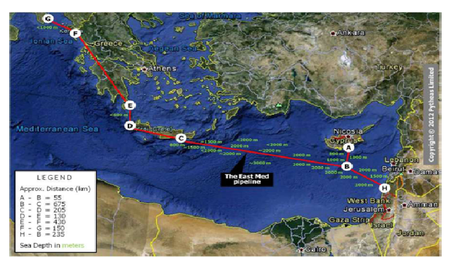 Energie-Konflikt im Mittelmeer: Israel, Griechenland und Zypern starten Pipeline-Projekt Eastmed 