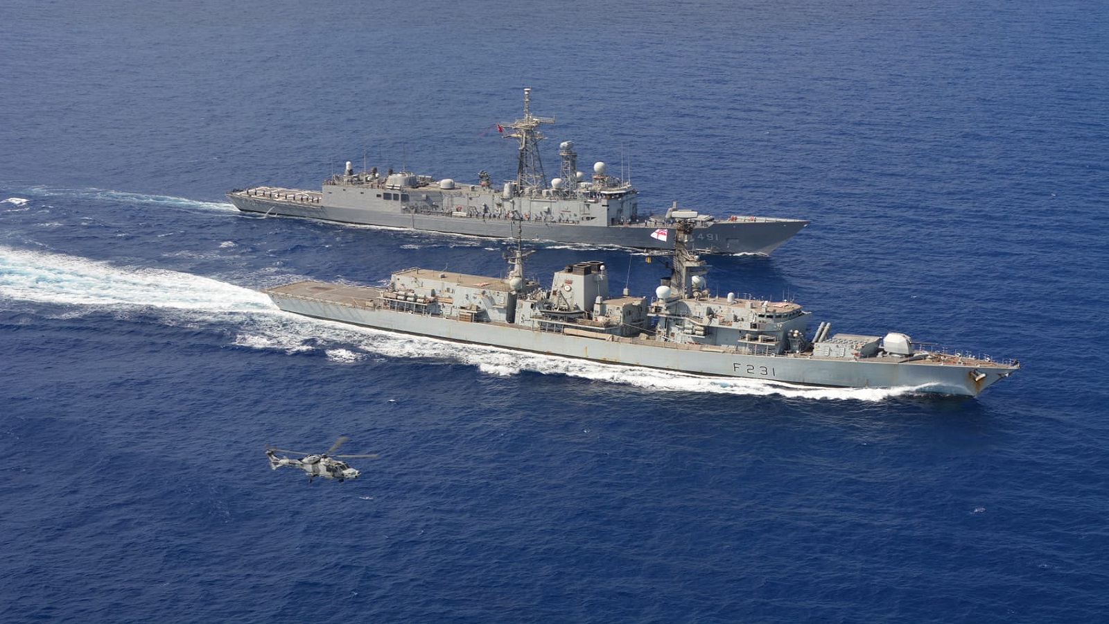 Gegen Frankreich: Türkei und Großbritannien führen Marine-Manöver durch