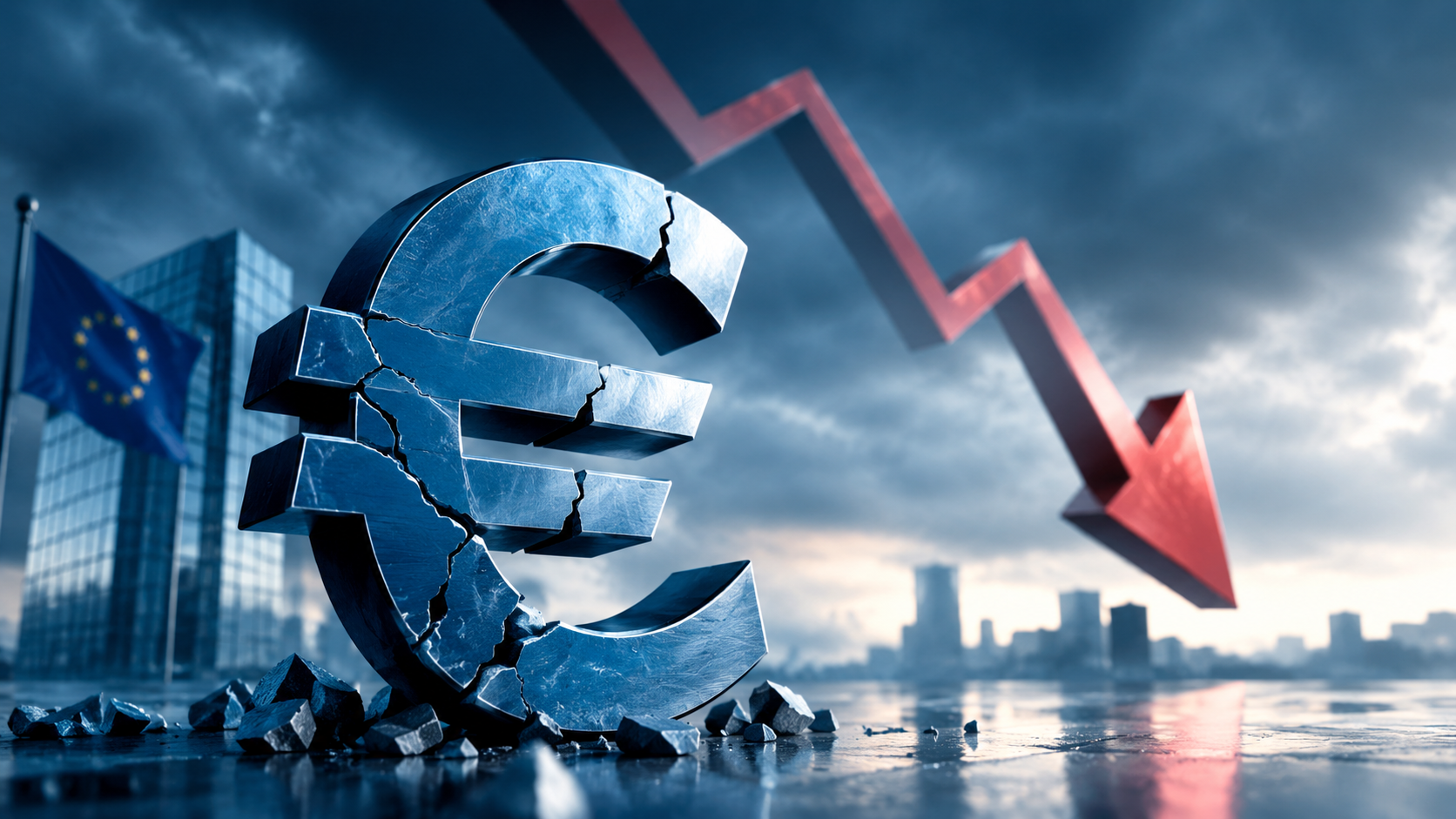 Frankreichs Schulden treiben den Euro in die Krise