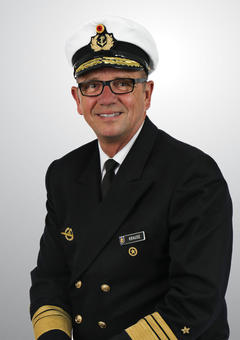 Der Inspekteur der Deutschen Marine, Vizeadmiral Andreas Krause