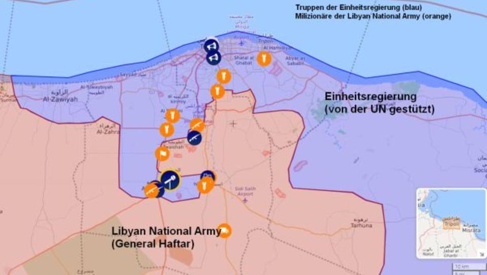 Schwere Kämpfe erschüttern Libyens Hauptstadt Tripolis