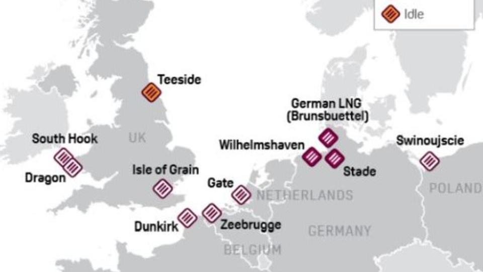 Bundesregierung fördert Flüssiggas-Terminals in Norddeutschland