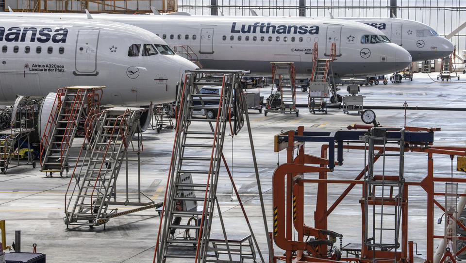 Corona: Lufthansa legt 50 weitere Flugzeuge still