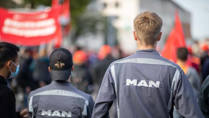 Lastwagenbauer MAN baut in Deutschland 3500 Stellen ab