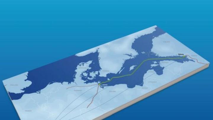 Die deutsch-russische Pipeline Nord Stream 2. (Grafik: Nord Stream 2)