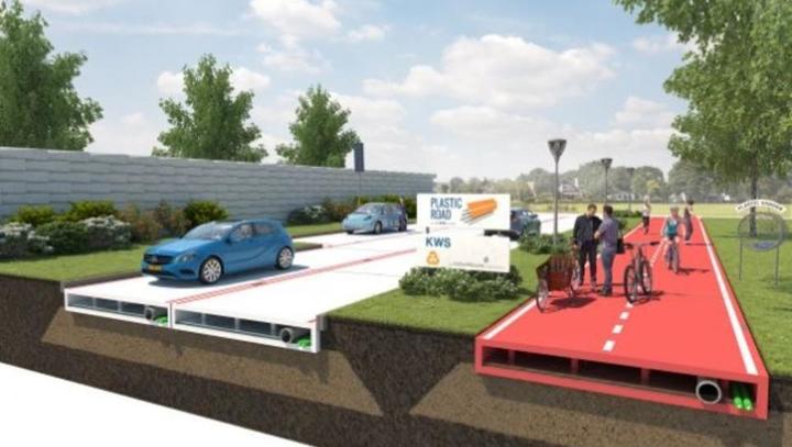 Stabiler als Asphalt: Straßen aus Plastik-Müll