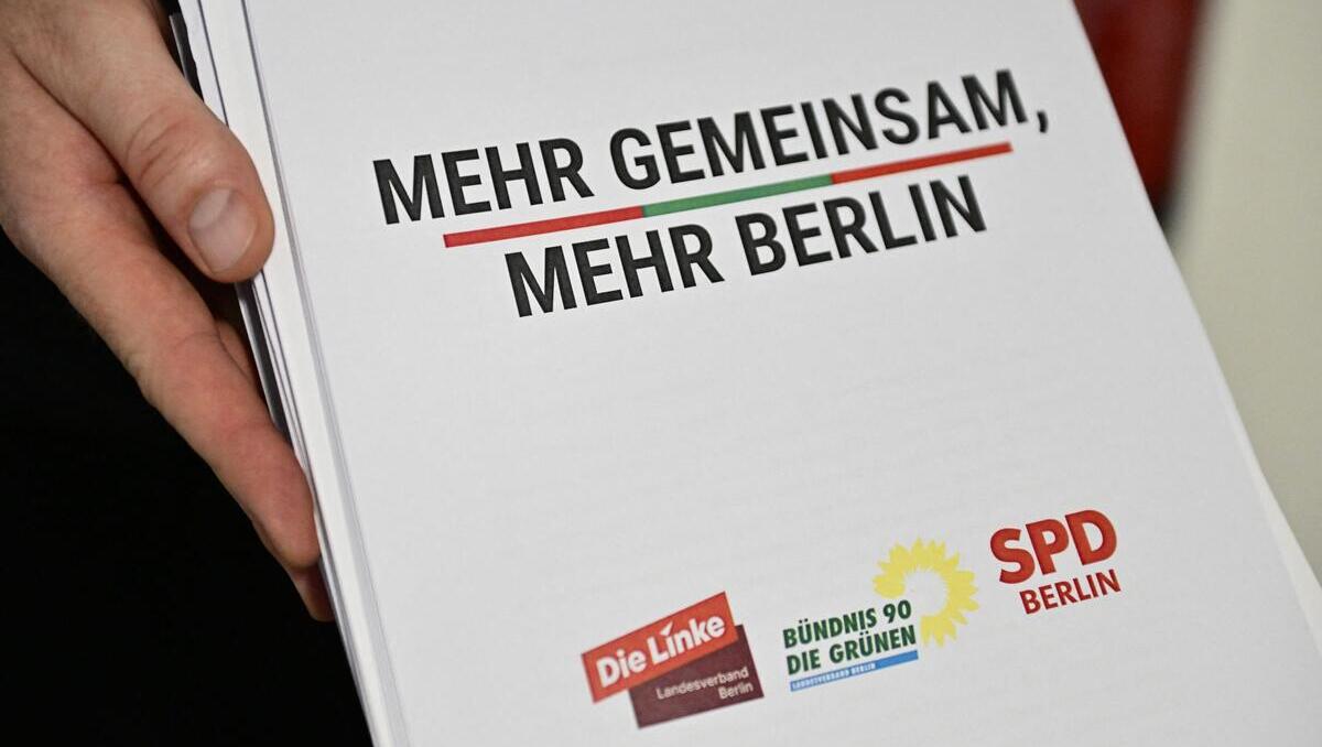 Regierungsbildung in Berlin: Das planen Linke, Grüne und SPD für die Hauptstadt 