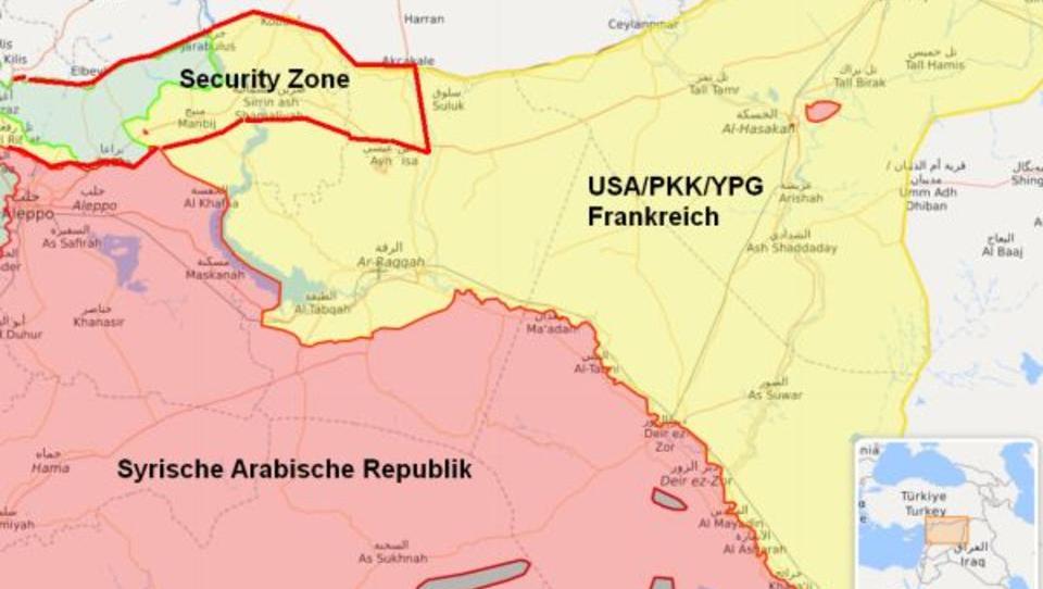 Türkei und USA: Einigung über Sicherheitszone in Syrien
