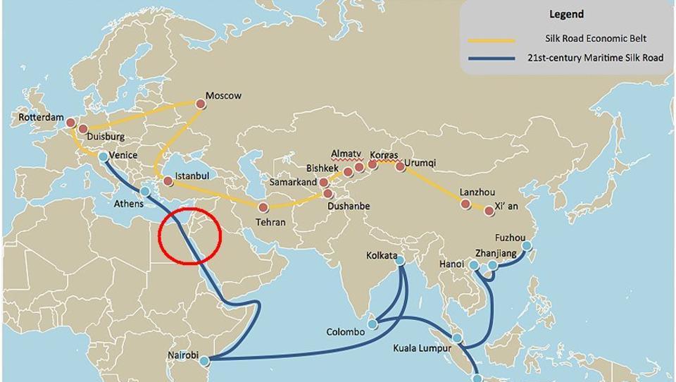 Suez-Blockade ist ein Schlag gegen Chinas Seidenstraße