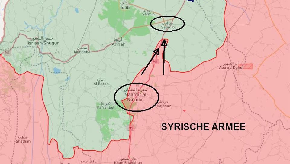 Syrien: Armee kappt für Söldner wichtige Autobahn M5
