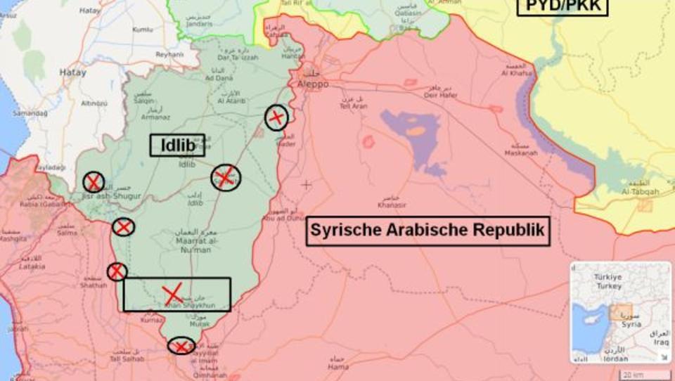 Syrien: Luftwaffe zerstört Kommandozentrum von al-Nusra