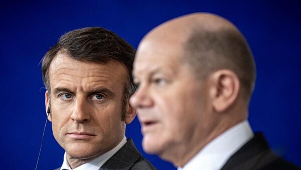 Scholz in Paris bei Macron: „Europa wird sich nicht ducken“