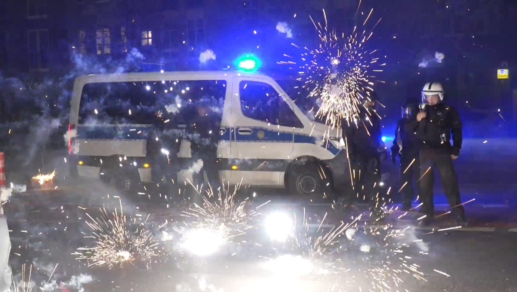 Nach Silvester-Krawallen: 145 Festgenommene in Berlin wieder frei