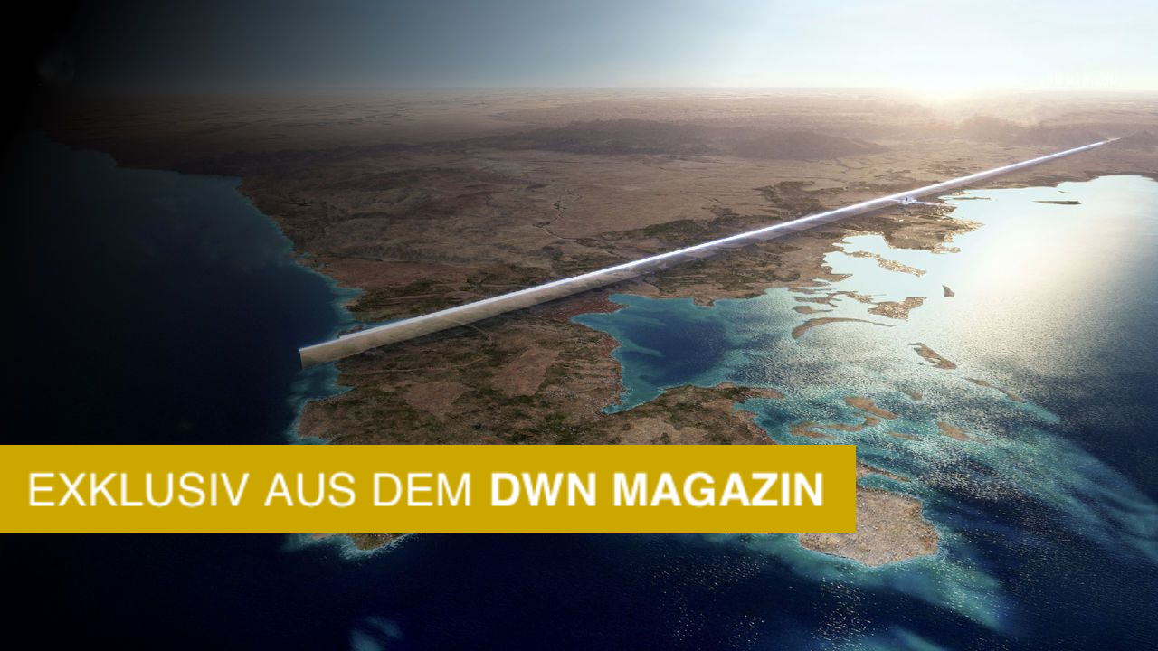 The Line: Saudi Arabiens hochgestapelte Megacity quer durch die Wüste