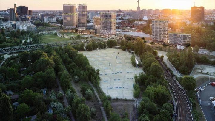 Berlin wächst: Neue Hochhäuser am Gleisdreieck erweitern City am Potsdamer Platz Berlin wächst: Neue Hochhäuser am Gleisdreieck erweitern City am Potsdamer Platz