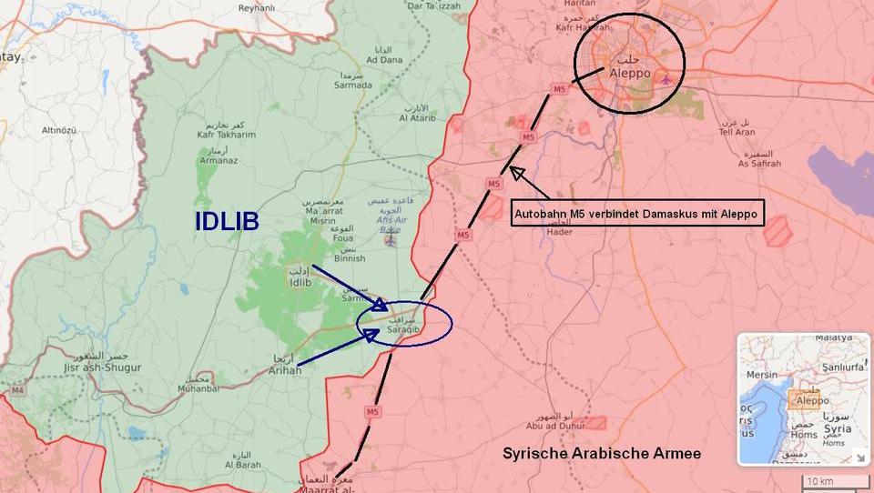 Syrien: Erdogan-Armee erobert Assads wichtigste Nachschublinie